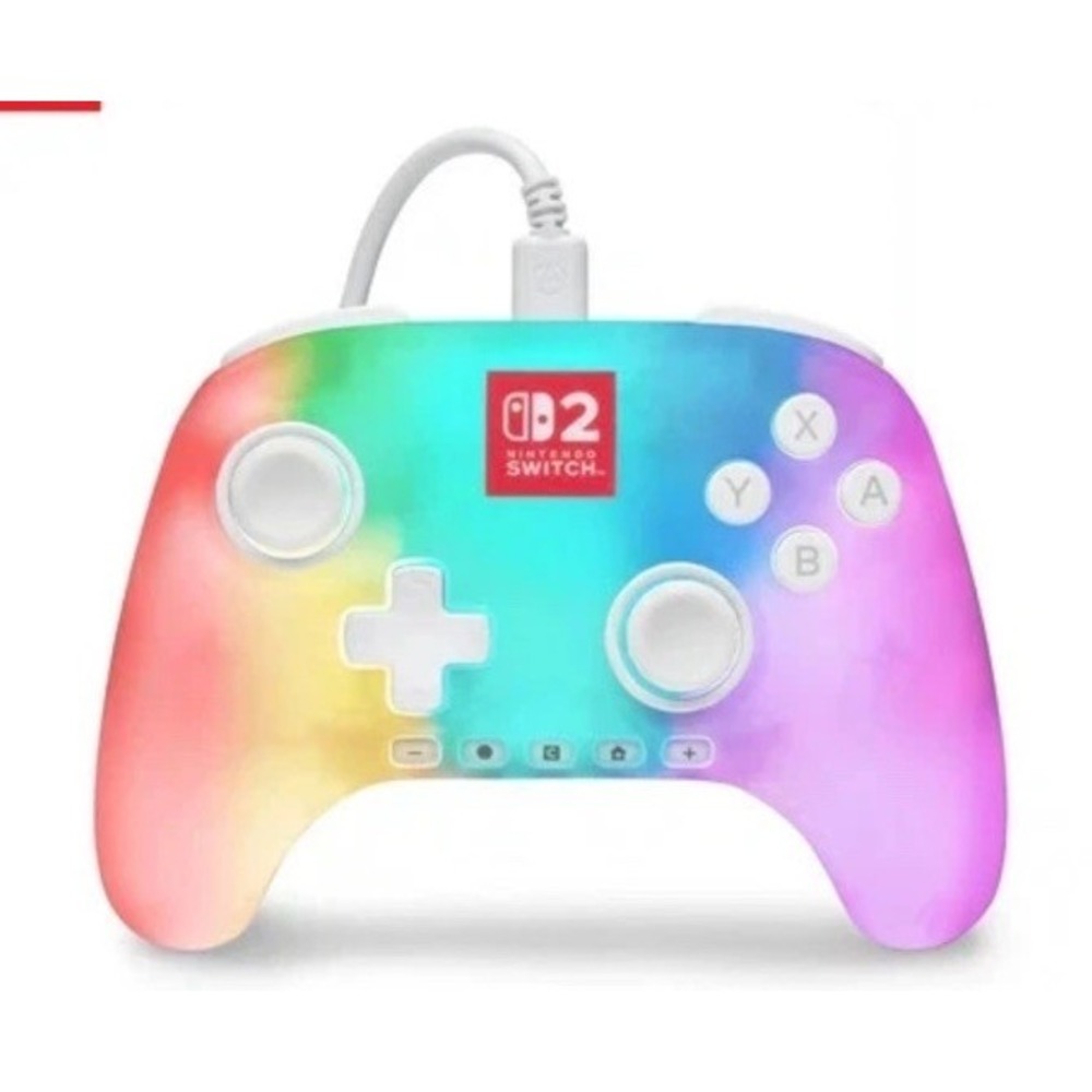 Nintendo Switch 2 PowerA Advantage Wired Controller Lumectra New